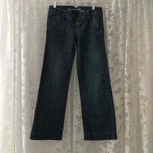 American Eagle wide leg jean